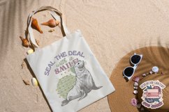 Summer Sublimation design Quote Retro Animals Sarcastic PNG Product Image 4