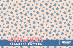 American 4th of July Patriotic Stars Seamless Pattern Bundle Product Image 4