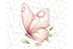 Pastel Fairies and Butterflies PNG, Spring Fantasy Clipart Product Image 2