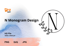 Monogram Design Product Image 1