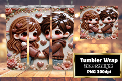 Exceptional 20oz Tumbler Design , 3D Characters Product Image 1