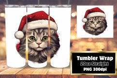 Festive Feline 20oz Tumbler Product Image 1