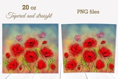 Tumbler Sublimation Design Art Summer Flowers 28 PNG files Product Image 14