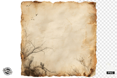 Halloween Goth Old Paper Clipart Product Image 1