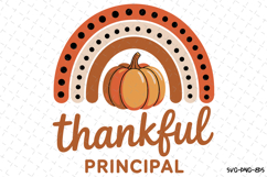 Thankful Principal Svg | Halloween Svg | Svg Cut Files Product Image 1