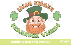 Happy St Patrick's Day PNG DTF Irish Lucky Leprechaun Beer Product Image 1
