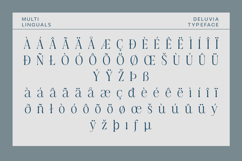 Deluvia - Elegant Serif Typeface Product Image 14