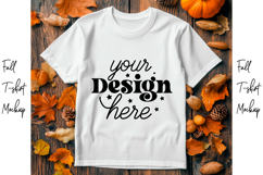 Fall t-shirt mockup, Fall mockup Product Image 1