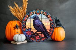 Stained Glass Sublimation Designs | Wind Spinner PNG Product Image 14