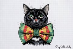 Christmas Cats Clipart PNG Product Image 1