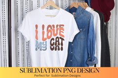 I Love my cats Sublimation | Cat Sublimation Product Image 1