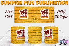 Summer Mug Sublimation | Mug 11 Oz 15 Oz | PNG 300 DPI v.1 Product Image 1