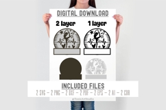 Dance Name Sign SVG | Laser Cut Template | Ballerina Theme Product Image 4