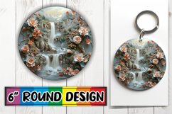 Round Ornament Sublimation Selection Product Image 1