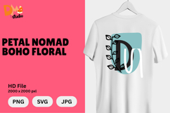 Petal Nomad Boho Floral Monogram Product Image 1