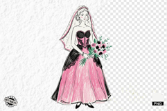 Hand-Drawn Wedding Clipart - Wedding Clipart Product Image 1