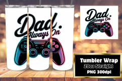 20oz Tumbler Template for Any Occasion , Father's Day Product Image 1
