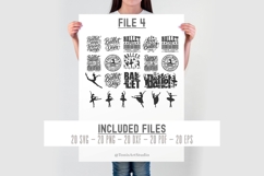 Ballet SVG Bundle, Dance Mom Svg, Ballet Shoes Svg Ballerina Product Image 6