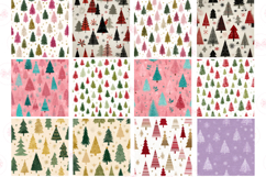 Christmas Trees Patterns Png Product Image 2