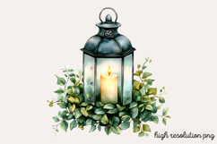 Christian Rustic Easter Clipart PNG Product Image 1