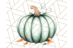 Fall Pumpkin Clipart PNG, Autumn Pumpkins, Jewel Tones Png Product Image 2