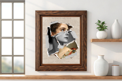 Editable ripped paper cut portrait effect Product Image 1