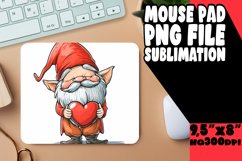 Gnome-themed Mouse Pad Sublimation Product Image 1
