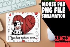 Bright Desk Mat Ideas for Kids, Cute Cow Product Image 1