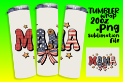 RICH 20oz Tumbler PNG Design , Mama Product Image 1