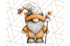Thanksgiving Gnome Clipart PNG Cute Fall Gnomes, Gnome Png Product Image 2