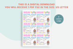 Chocolate Easter Poem Card Product Image 5