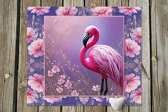 Flamingo | 14 straight skinny tumbler Sublimation designs Product Image 14