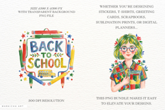 Back To School Supplies Clipart Product Image 2