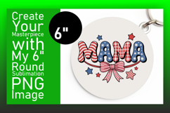Stylish Round Design for Coasters , Mama Product Image 1