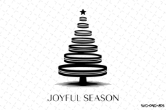 Joyful Season Svg | Christmas Svg | Svg Cut Files Product Image 1