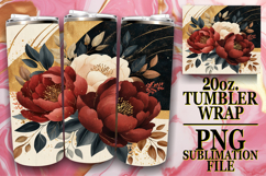 Magical Nights 20oz tumbler wrap, Rainbow Product Image 1