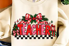Preppy Pink Merry Christmas PNG, Funny Christmas PNG, Merry Product Image 2