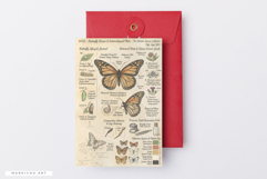 Butterflies Junk Journal Pages Product Image 4