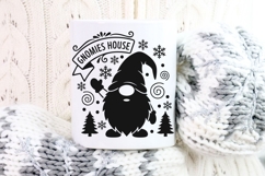 Gnomies House Svg, Christmas Gnomes Svg, Holiday gnome Svg. Product Image 10