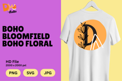 Boho Bloomfield Boho Floral Monogram Product Image 1