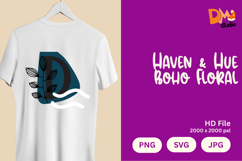Haven &amp; Hue Boho Floral Monogram Product Image 1