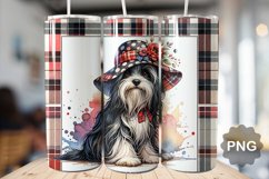 Dog Tumbler Sublimation - 20 Oz Skinny Tumbler Product Image 1