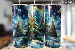 Christmas Tree Tumbler Wrap Design |High Quality 300 Dpi Product Image 1