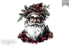 Christmas Santa Clipart Design - High Quality 300 Dpi Product Image 1