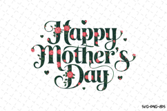 Happy Mother&#039;s Day SVG | Mom SVG | Mother&#039;s Day | Mama Svg Product Image 1
