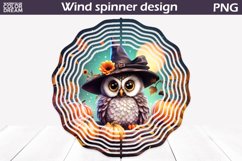 Owl Halloween Wind Spinner | Kids Halloween Wind Spinner Product Image 1