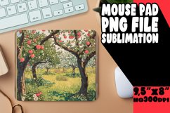 Springtime Serenity: Floral Mouse Pad Product Image 1