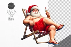 Christmas clipart, Santa clipart, Winter clipart Product Image 1