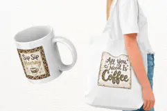 Christmas Coffee Signs PNG Product Image 3