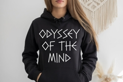 Greek Odyssey Font Bold and Lite | Roman Greek Alphabet Product Image 5